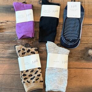 NWT Bundle of 6 pair of socks from Jill